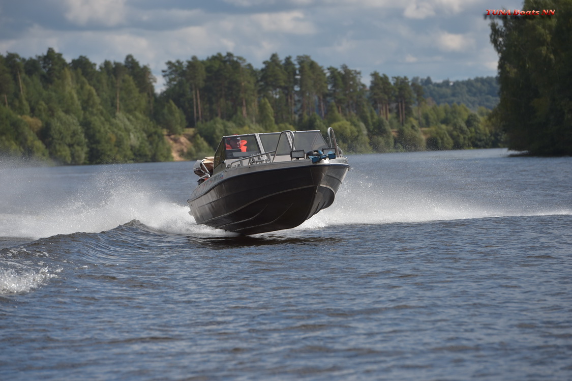 Вышел новый видеообзор флагманской модели скандинавской серии TUNA Boats 585 DC