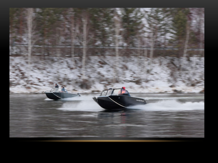 Мотолодка "Росомаха R5100СВ Jet160"