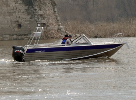 РУСБОТ‑55Pro Алюминиевая моторная лодка