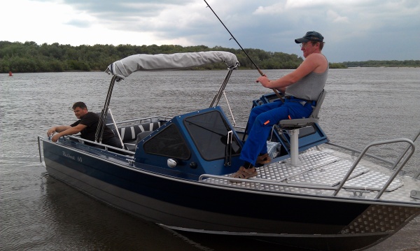 РУСБОТ‑60 Алюминиевая моторная лодка