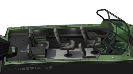 Мотолодка "SIBERIA S6" модификация 2