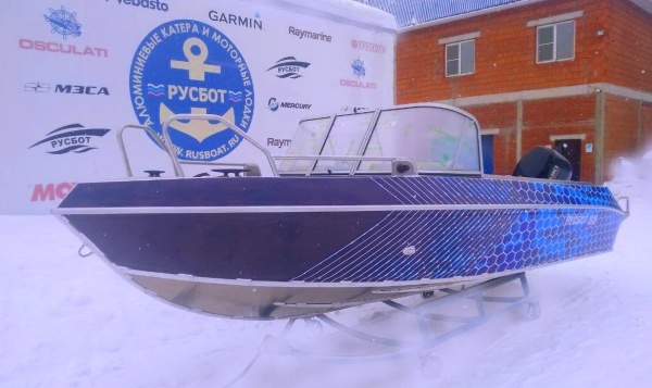 РУСБОТ‑55 New Алюминиевая моторная лодка