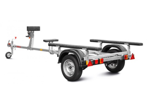 Прицеп «КОМПАКТ» для плоскодонных лодок и лодок ПВХ МЗСА 81771С