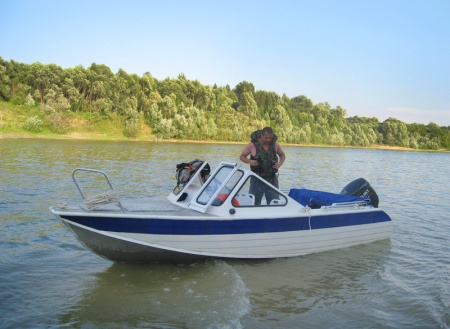 РУСБОТ‑52 Алюминиевая моторная лодка