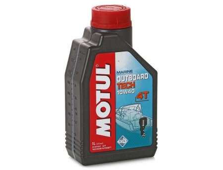 MOTUL OUTBOARD TECH 4T 10W-40 (1л)