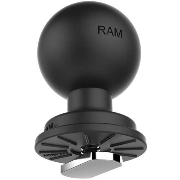 Шар RAM T-Bolt 38 мм (1,5") для крепления на Т-образные салазки (RAP-354U-TRA1) Шар RAM T-Bolt 38 мм (1,5") для крепления на Т-образные салазки (RAP-354U-TRA1)
